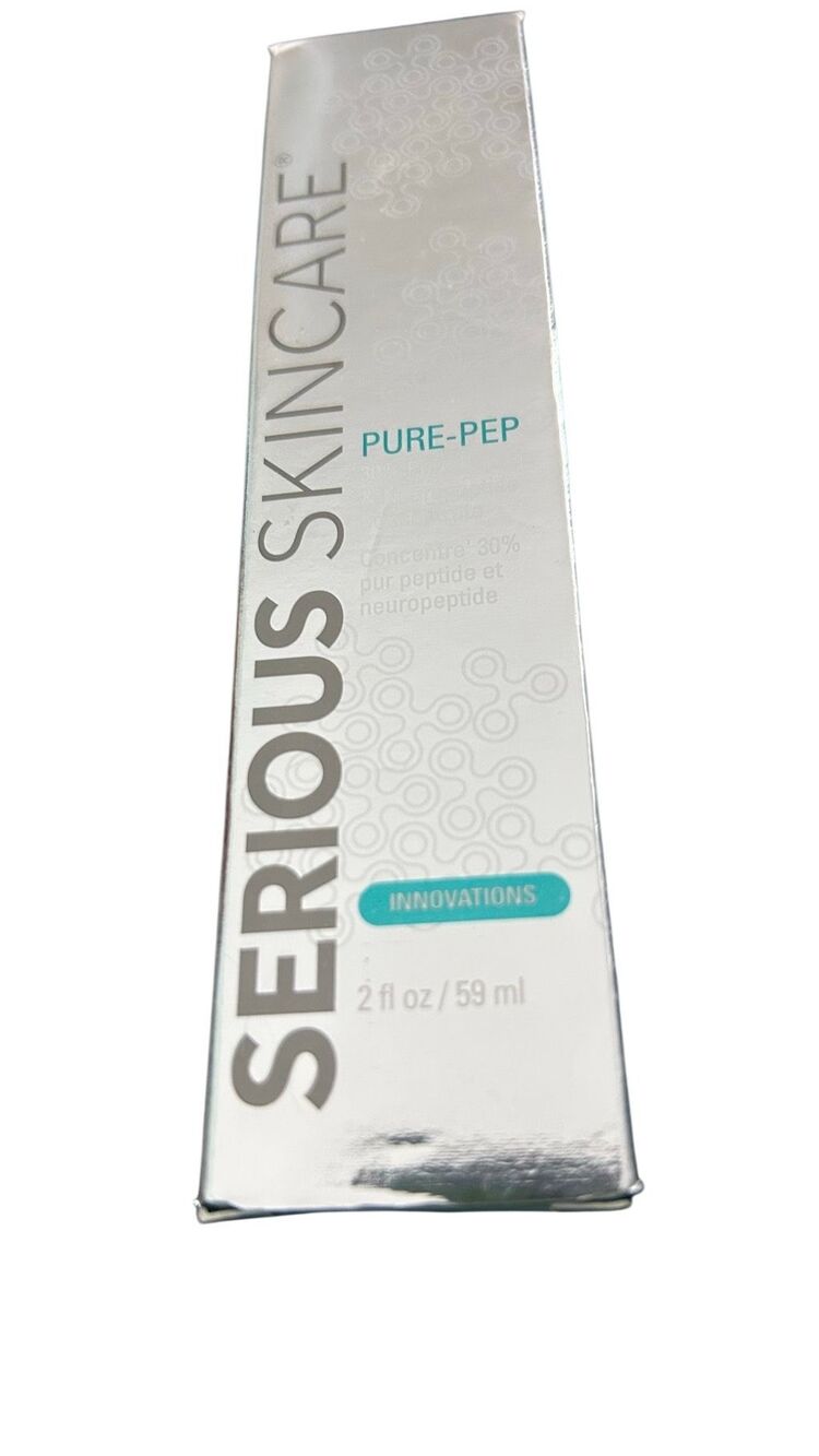 Serious SkinCare Pure-Pep Innovations 2 fl oz NEW SEALED